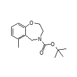 4-Boc-6-甲基-2,3,4,5-四氢苯并[f][1,4]氧氮杂环庚烷