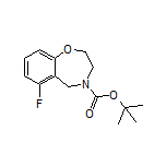 4-Boc-6-氟-2,3,4,5-四氢苯并[f][1,4]氧氮杂环庚烷