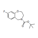 4-Boc-8-氟-2,3,4,5-四氢苯并[f][1,4]氧氮杂环庚烷