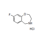 8-氟-2,3,4,5-四氢苯并[f][1,4]氧氮杂环庚烷盐酸盐