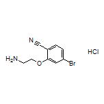 2-(2-氨基乙氧基)-4-溴苯甲腈盐酸盐