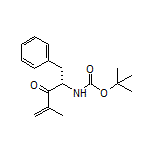 (S)-4-(Boc-氨基)-2-甲基-5-苯基-1-戊烯-3-酮