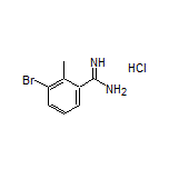 3-溴-2-甲基苯甲脒盐酸盐