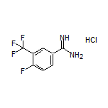 4-氟-3-(三氟甲基)苯甲脒盐酸盐