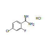 4-氯-2-氟苯甲脒盐酸盐