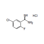 5-氯-2-氟苯甲脒盐酸盐