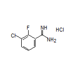 3-氯-2-氟苯甲脒盐酸盐