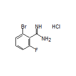 2-溴-6-氟苯甲脒盐酸盐