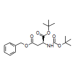 (S)-2-(Boc-氨基)琥珀酸(4-苄基)酯(1-叔丁基)酯