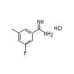 3-氟-5-甲基苯甲脒盐酸盐