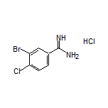 3-溴-4-氯苯甲脒盐酸盐