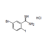 5-溴-2-碘苯甲脒盐酸盐