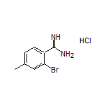 2-溴-4-甲基苯甲脒盐酸盐