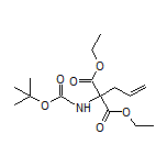 2-烯丙基-2-(Boc-氨基)丙二酸二乙酯