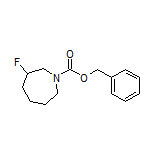 1-Cbz-3-氟氮杂环庚烷