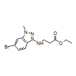 3-[(6-溴-1-甲基-3-吲唑基)氨基]丙酸乙酯