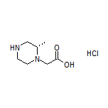 (S)-2-(2-甲基-1-哌嗪基)乙酸盐酸盐