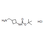 3-(氨甲基)-N-Boc-环丁胺盐酸盐