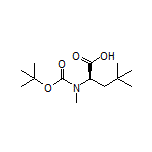 (R)-2-[Boc-(甲基)氨基]-4,4-二甲基戊酸