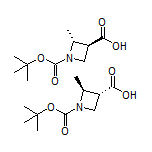 反式-1-Boc-2-甲基氮杂环丁烷-3-甲酸