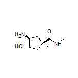 (1S,3R)-3-氨基-N,1-二甲基环戊烷甲酰胺盐酸盐