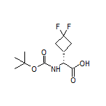 (R)-2-(Boc-氨基)-2-(3,3-二氟环丁基)乙酸