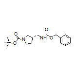 (S)-N-Cbz-1-(1-Boc-吡咯烷-3-基)甲胺