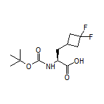 (S)-2-(Boc-氨基)-3-(3,3-二氟环丁基)丙酸