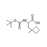 2-(Boc-氨基)-3-(1-甲基环丁基)丙酸