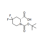 (R)-1-Boc-4,4-二氟哌啶-2-甲酸