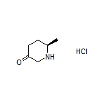 (R)-6-甲基哌啶-3-酮盐酸盐