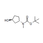 (1S,3S)-3-[Boc-(甲基)氨基]环戊醇