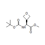 (S)-2-(Boc-氨基)-2-(氧杂环丁烷-3-基)乙酸乙酯