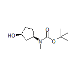 (1S,3R)-3-[Boc-(甲基)氨基]环戊醇