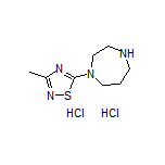 5-(1,4-二氮杂环庚烷-1-基)-3-甲基-1,2,4-噻二唑二盐酸盐