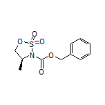 (S)-3-Cbz-4-甲基-1,2,3-氧杂噻唑烷-2,2-二氧化物