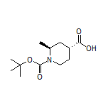 (2S,4R)-1-Boc-2-甲基哌啶-4-甲酸