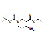 (3R,4S)-4-氨基-1-Boc-哌啶-3-甲酸乙酯