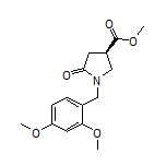 (R)-1-(2,4-二甲氧基苄基)-5-氧代吡咯烷-3-甲酸甲酯