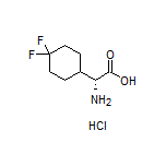 (R)-2-氨基-2-(4,4-二氟环己基)乙酸盐酸盐