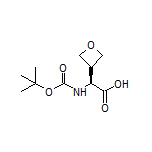 (S)-2-(Boc-氨基)-2-(3-氧杂环丁基)乙酸