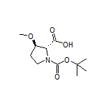 (2R,3R)-1-Boc-3-甲氧基吡咯烷-2-甲酸