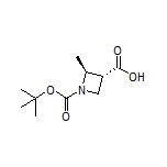 (2S,3R)-1-Boc-2-甲基氮杂环丁烷-3-甲酸