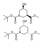 顺式-1-Boc-5-羟基哌啶-3-甲酸甲酯