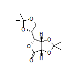 (3aS,6R,6aS)-6-[(R)-2,2-二甲基-1,3-二氧戊环-4-基]-2,2-二甲基二氢呋喃并[3,4-d][1,3]二噁茂-4(3aH)-酮