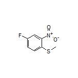 4-氟-2-硝基苯甲硫醚