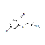 2-(2-氨基-2-甲基丙氧基)-4-溴苯甲腈