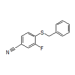 4-(苄硫基)-3-氟苯甲腈