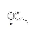 3-(2,6-二溴苯基)丙腈