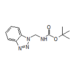 1-(1H-苯并[d][1,2,3]三唑-1-基)-N-Boc-甲胺